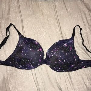 Galaxy print Victoria secret 34C bra